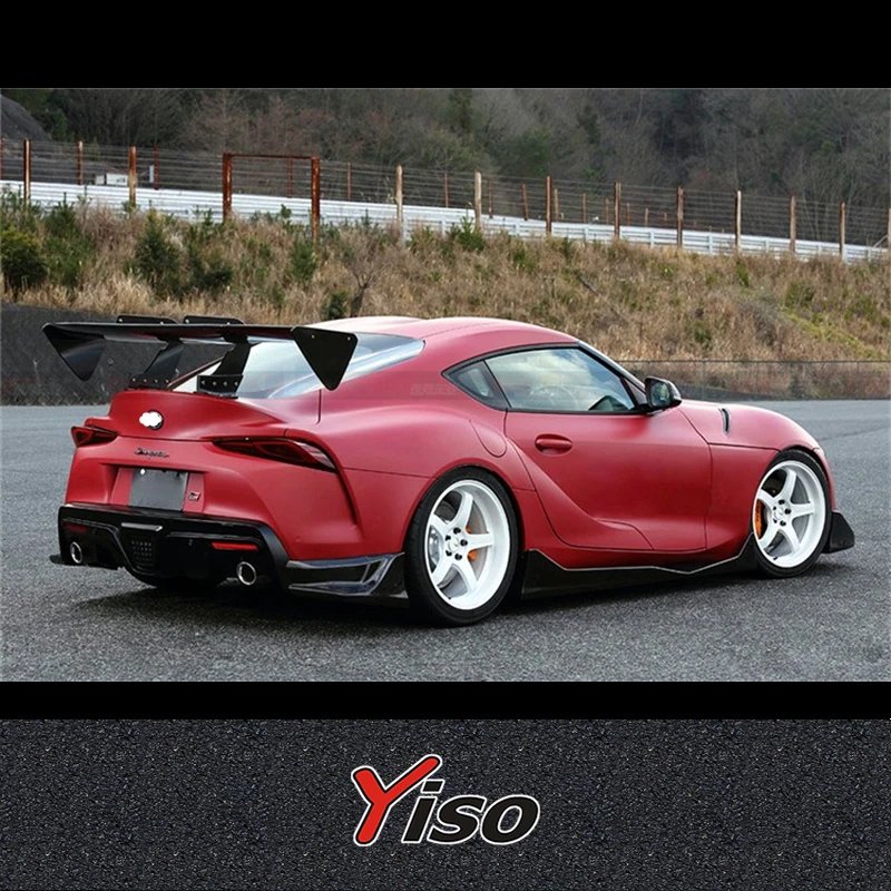 FOR TOYOTA SUPRA A90 Modified Carbon fiber  C-WEST WING Aerodynamic kit