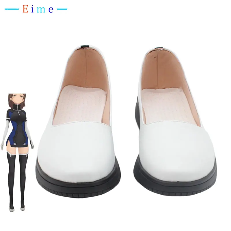 

Akino Onaga Cosplay Shoes Game Alice Gear Aegis Cosplay Props PU Leather Shoes Halloween Carnival Boots Custom Made