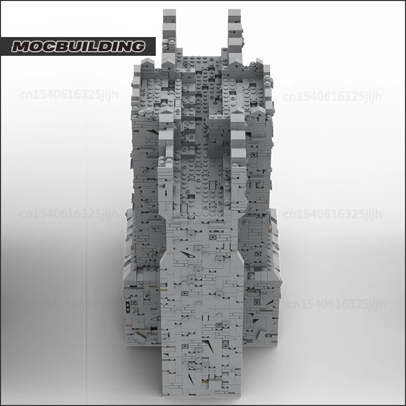 Castle Wall Modular MOC Building Blocks Architecture Technology Bricks DIY Assembly Model Sets Collection Toys Xmas Gifts