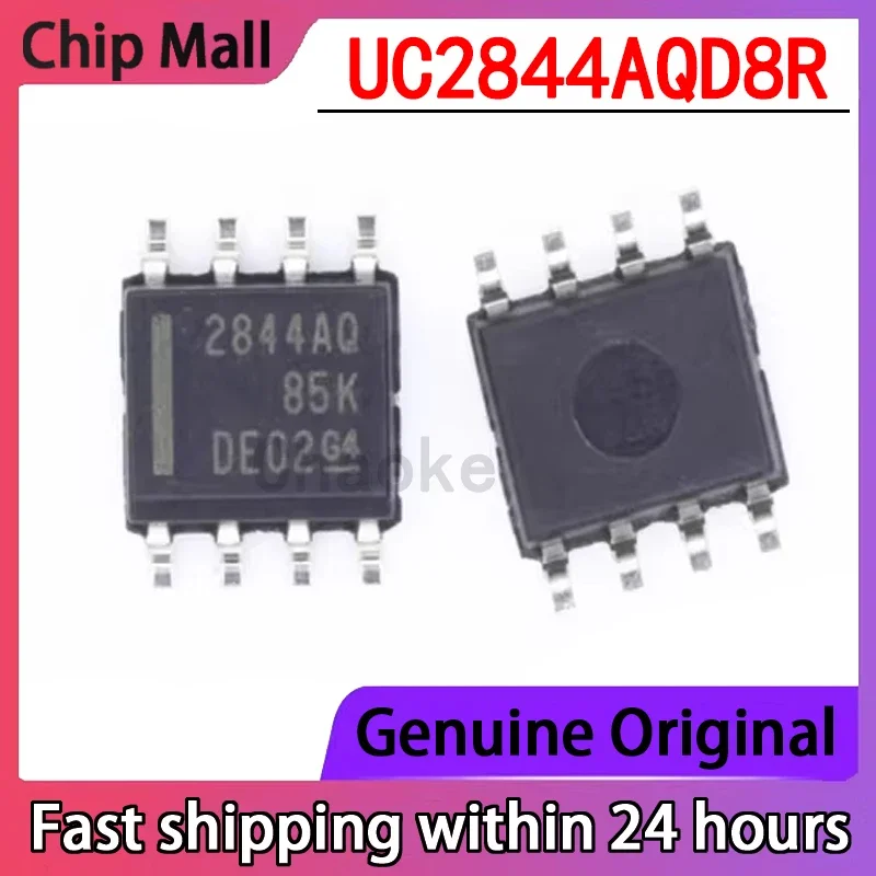 2PCS UC2844AQD8R Package SOP8 Silk Screen 2844AQ New Switch Controller Chip  in Stock