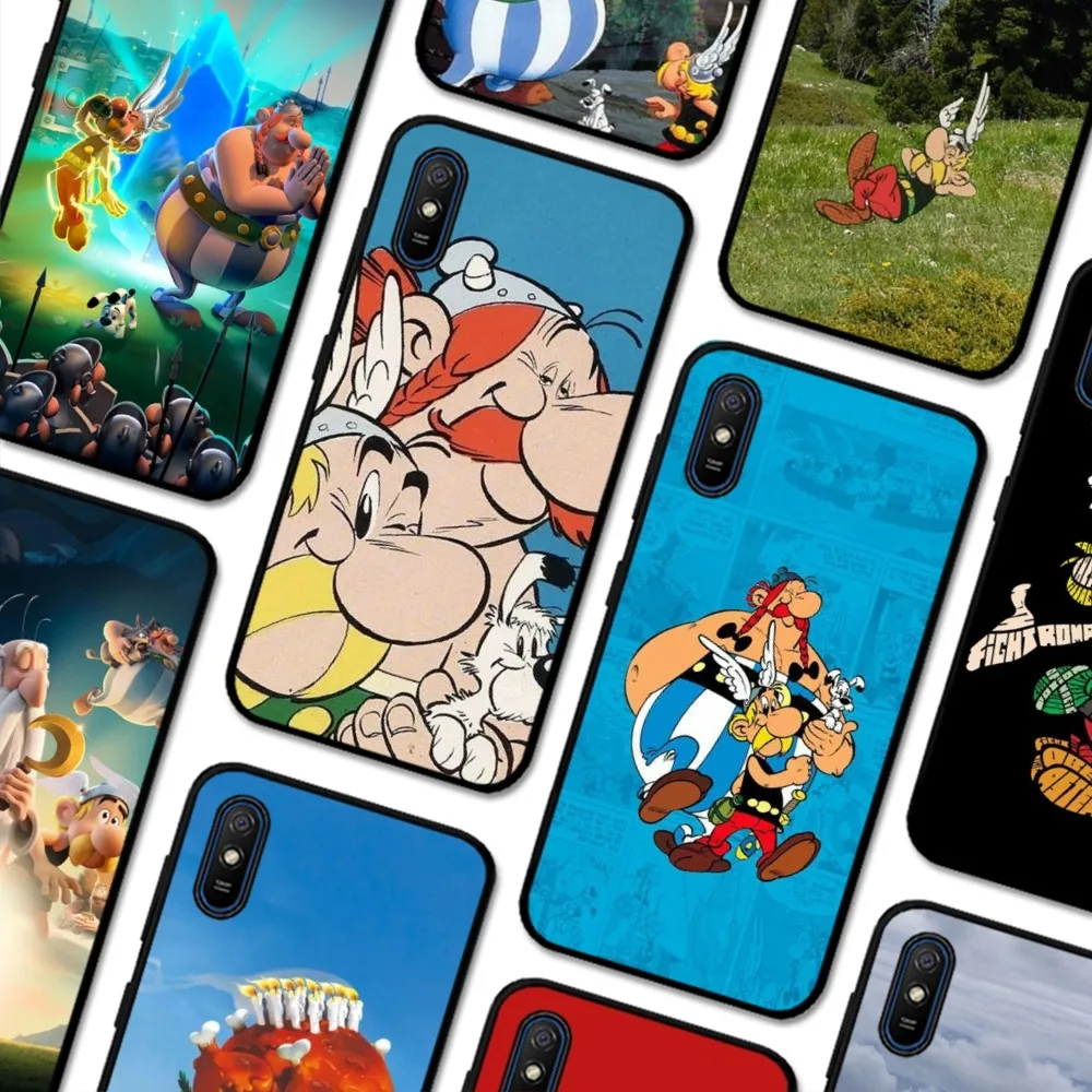 Asterix O-Obelix Phone Case For Samsung S 20 21 22 23 plus Ultra for Redmi Note 8 9 10 11 for Huawei Y 5 6 9