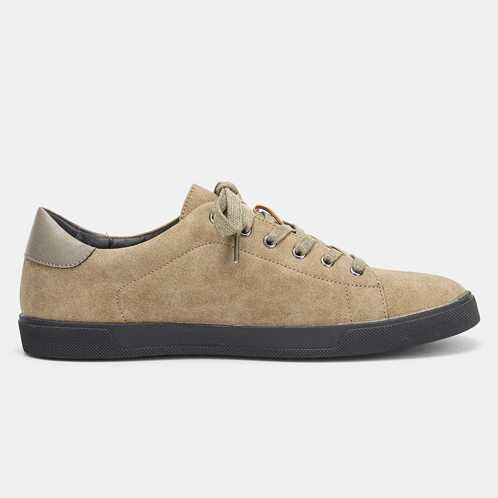 Men's Casual Shoes Low Top Shoes For Man Street Style Man Shoes Textured Finish Black Flat Sole Casual Style