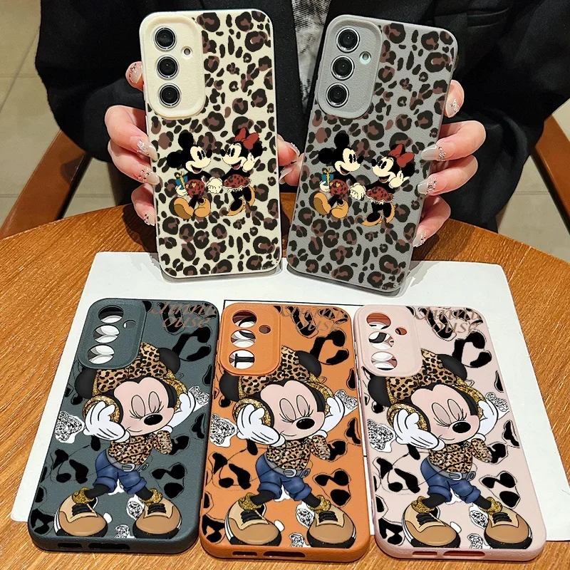 Casing Ponsel Retro Minnie Mouse untuk Realme C75 C63 C53 C55 C30S C35 C21Y C20 11 9 12 13 14 15 Pro Plus Narzo 50A P3X NOTE60 Cover