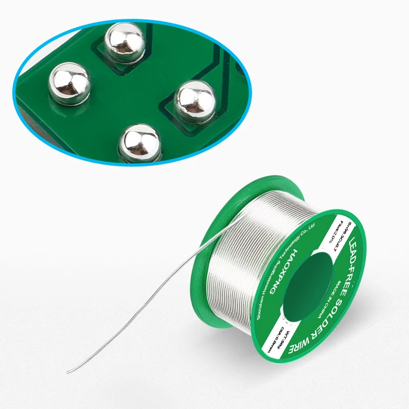 Lead-free Low Temperature Flux-cored Soldering Wire Tin Low Melting Point 217 Degrees No Clean Needed Solder Wire