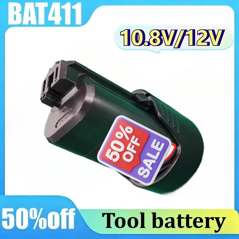 

BAT411 10.8V 12V for BOSCH BAT411A BAT412 BAT412A BAT413 10.8V/12V Power Tools Lithium-ion Rechargeable Battery