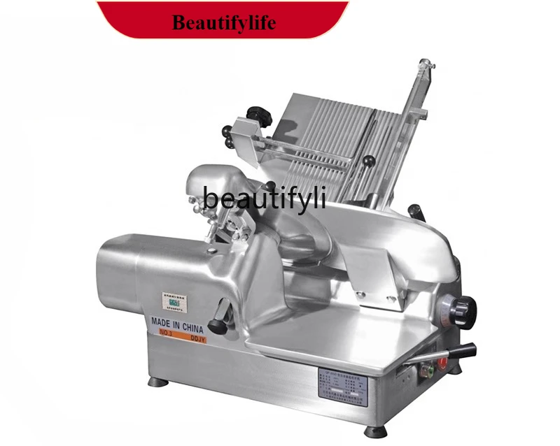 

E132 Commercial Automatic Lamb Slicer Hot Pot Restaurant Fat Lamb Rolls Beef Cutting Rolls