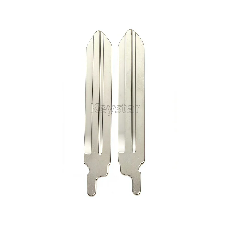 Keystar 10 Stück NSN14 Metall-Autoschlüsselrohlinge # 48 Original Klappbare Fernbedienungs-Schlüsselklinge für Nissan NSN14 Ersatz-Schlüsselklinge – Detail 4