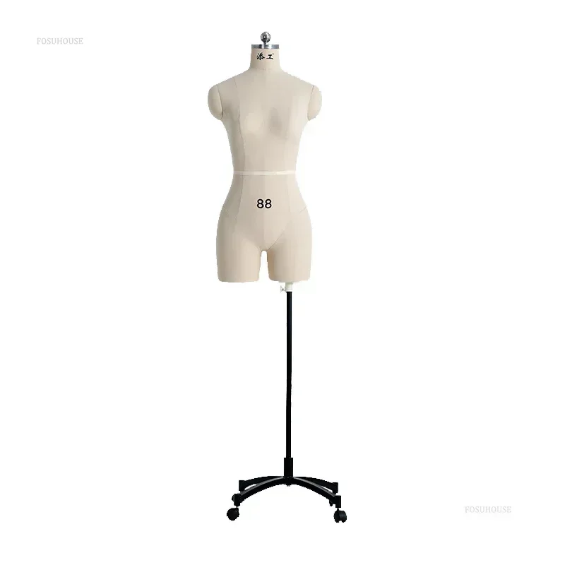 Sewing Linen Cover Body Female Mannequins with Legs for Clothing Design Bust Tailor Mannequin Dress Display Stand Can Pin e