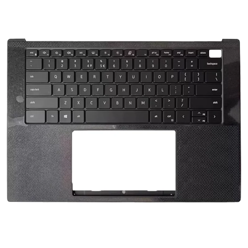 New Original Laptop Case For XPS 15 9500 9510 Precision 5550 5560 Palmrest Upper C Cover Shell With US Backlit Keyboard Parts