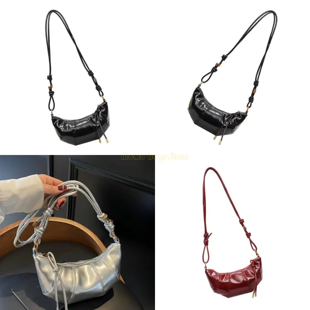 

X90D Women Shoulder Bag Fashionable Dumplings Bag Stylish Crossbody Bag for Travel
