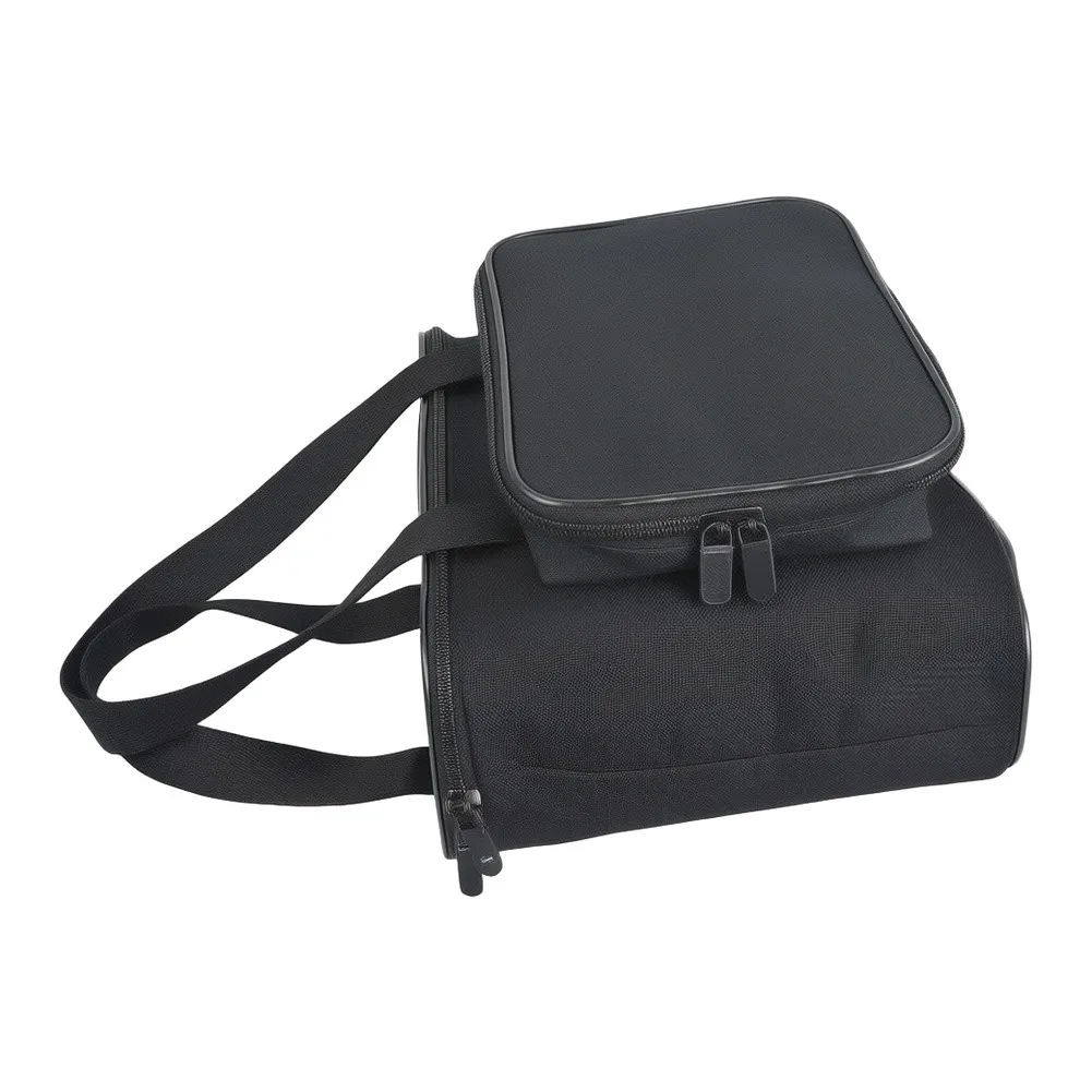 Coffee Maker Carry Bag for Single Serve Systems with Structured Factor and External Pockets for Frequently Used Items