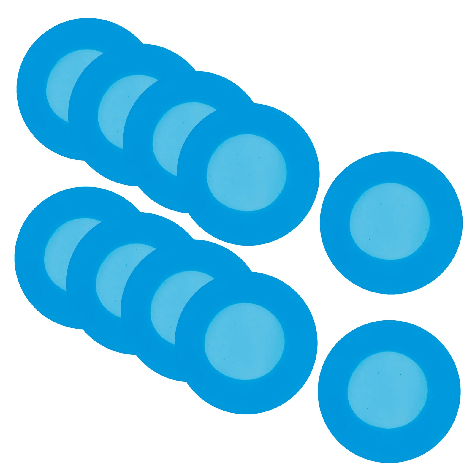 

10pcs Stethoscope Protective Cover Silicone Head Cover Replacement Portable Medical Tool Accessory For Doctors Nurses Students