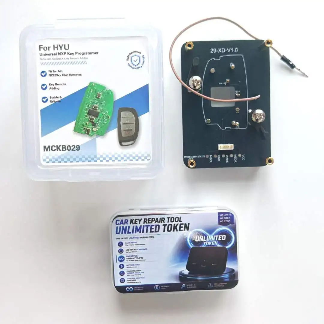 Solder-Free Adapters Base for Hyundai Elantra Tucson Sonata SantaWork with NXP Killer Support Unlock Adding for NXP NCF29XX Chip