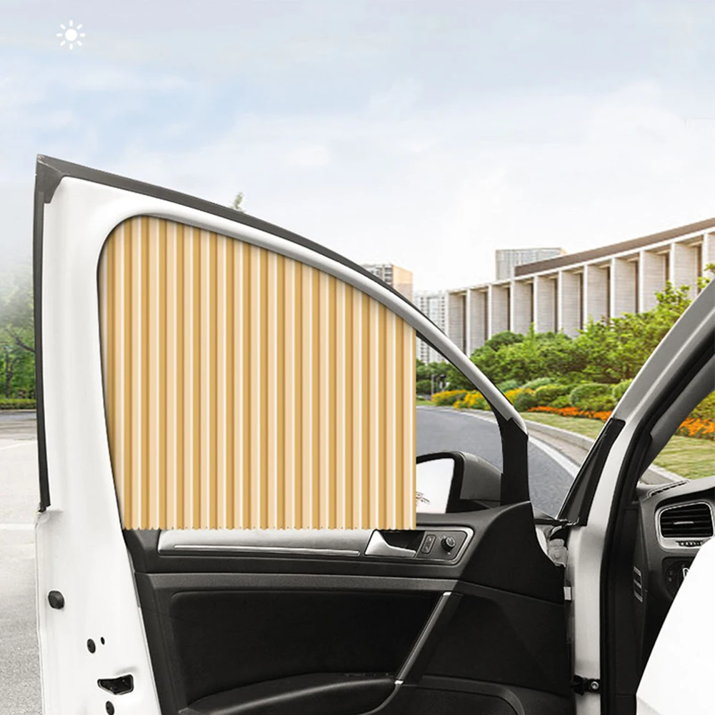 

Car Side Window Sun Shades Magnetic Car Window Covers Heat Insulation Sun Protection Curtain Automatic Accessories