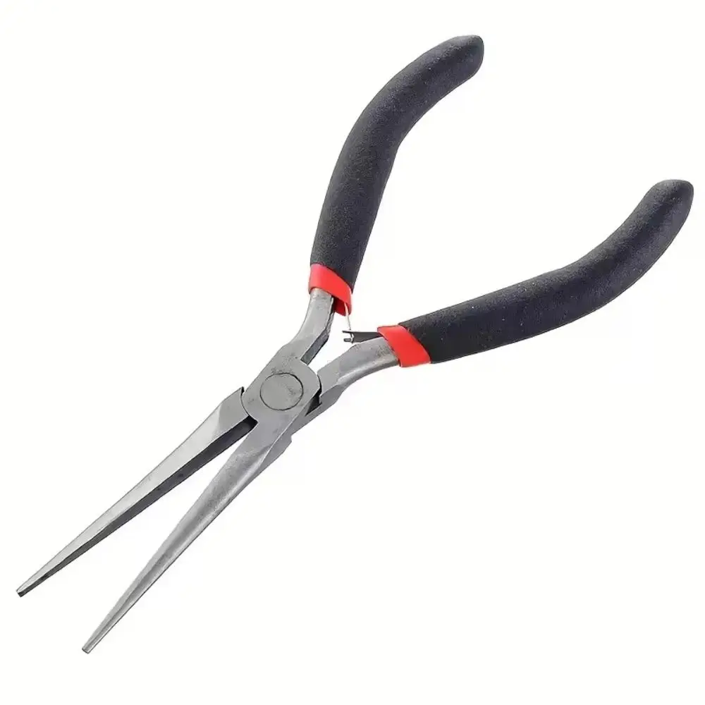 Precision คีมจมูกยาวคีมตัดหนีบ DIY เครื่องประดับทําเครื่องมือคีมทําด้วยมือเครื่องมือเครื่องประดับคีม