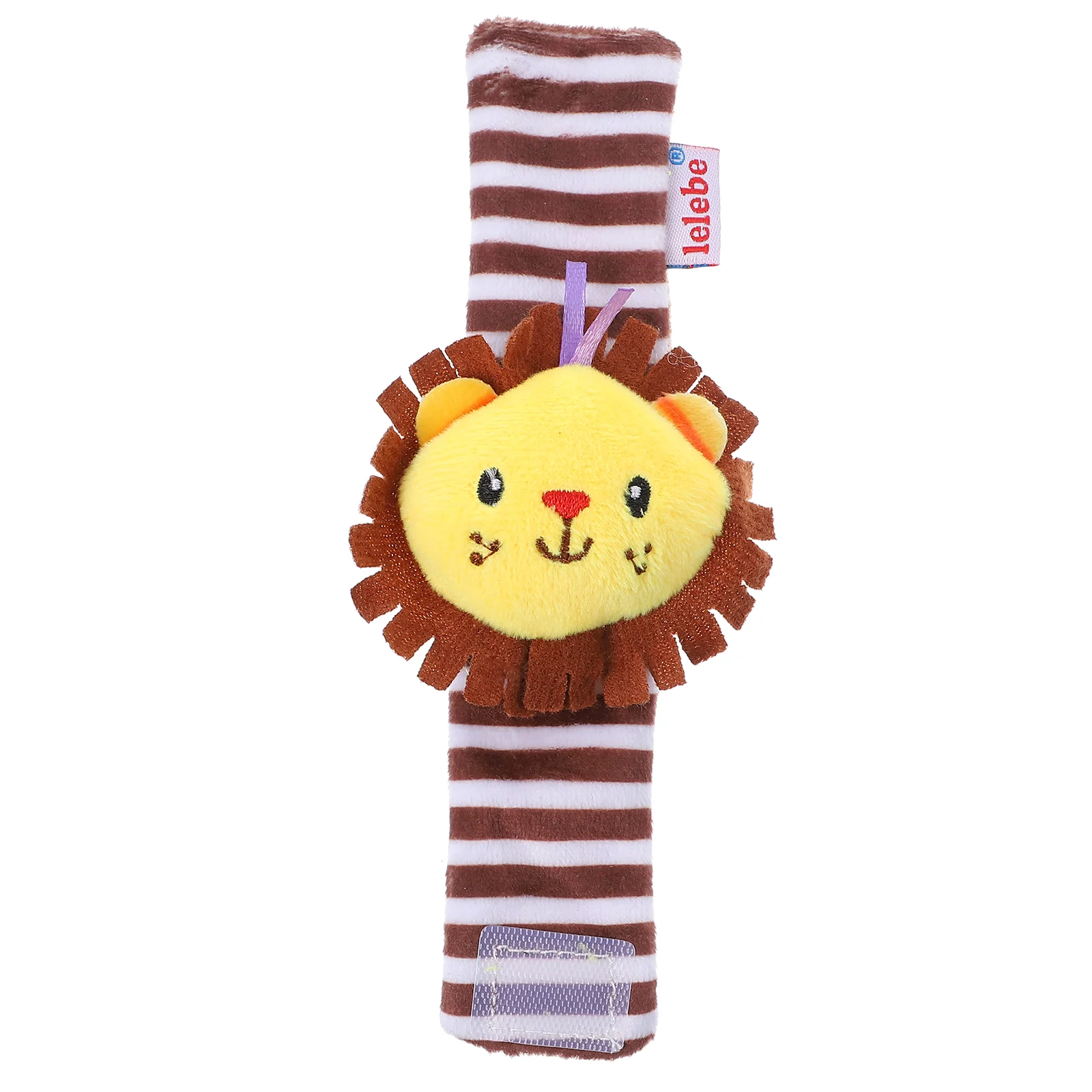 1pc Baby Handgelenk Glocke Spielzeug Lion Geformt Plüsch Glocke Handgelenk Band Pädagogisches Spielzeug baby handgelenk rassel rassel socken