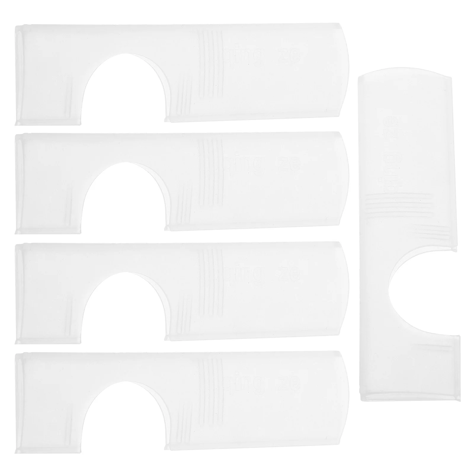 

5Pcs Saxophone Reed Holder Case Protective Organizer for Alto Tenor Sax Clarinet Reeds Storage Travel Portable