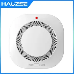 Tuya Smart Zigbee/Wifi Smoke Detector Smart Fire Fire Protection Home Security Alarm Sound Light Alarm APP Control