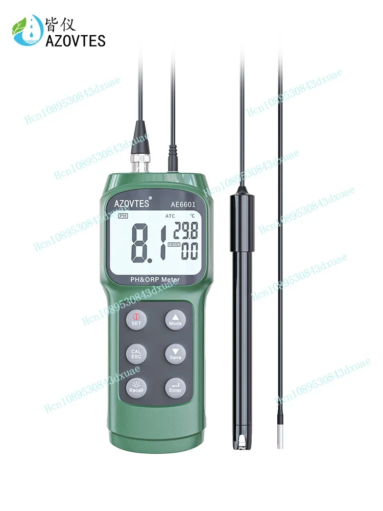 PH Value Tester Laboratory PH Meter Food PH Tester Portable Water Quality Testing Acidity Meter