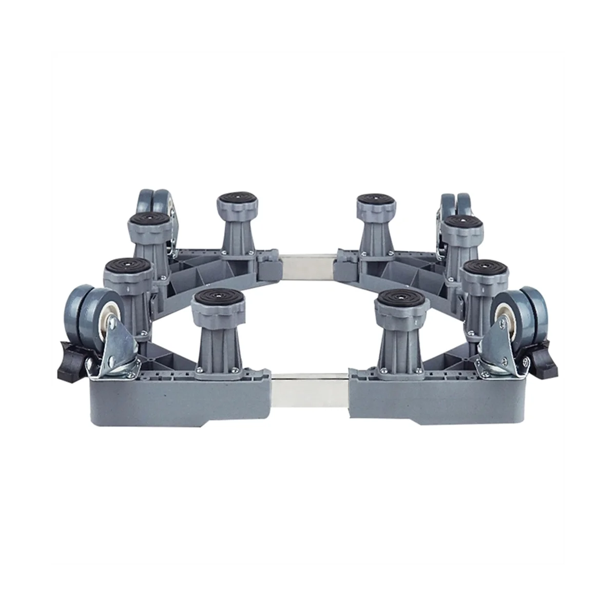 قاعدة الغسالة، حامل الغسالة، قاعدة غسيل مضادة للاهتزاز قابلة للتعديل، 4 عجلات