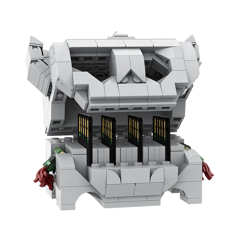 التبديل بطاقة الألعاب حالة اللبنات مجموعة صندوق الاهتزاز التحكم الصوتي نموذج DIY الطوب الاطفال الهدايا اللعب