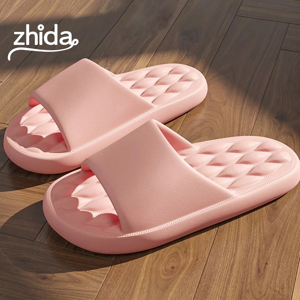 

ZHIDA Fashion Men's Summer Ligtweight EVA Indoor Home Sandals Slippers Shoes Women Slippers Outdoor Students Comfortable Slides