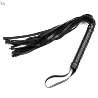 [Y]High Quality Pu Leather Pimp Whip Racing Riding Crop Party Flogger Hand Cuffs Queen Colourful Horse Riding Whip 5