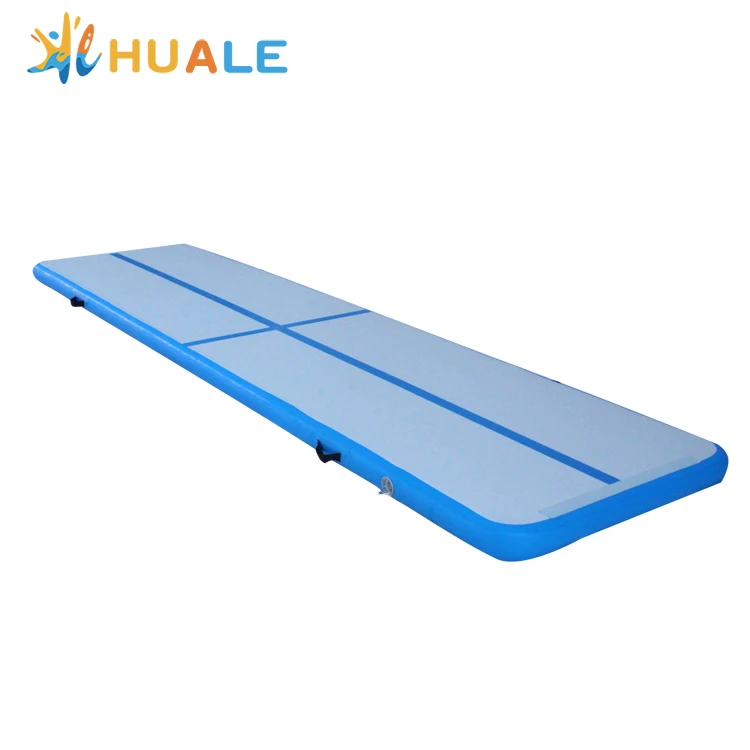 Customized 4x1x0.1m Waterproof Non‑Slip PVC Inflatable Air Track Tumbling Mat CE Certified For Gymnastics Training