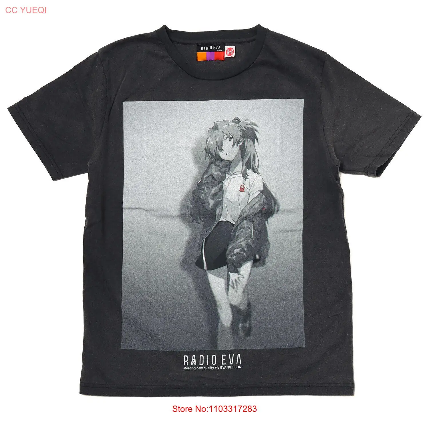 RADIO EVA VINTAGE ILLUSTRATION T-Shirt (ASUKA) [PSL]