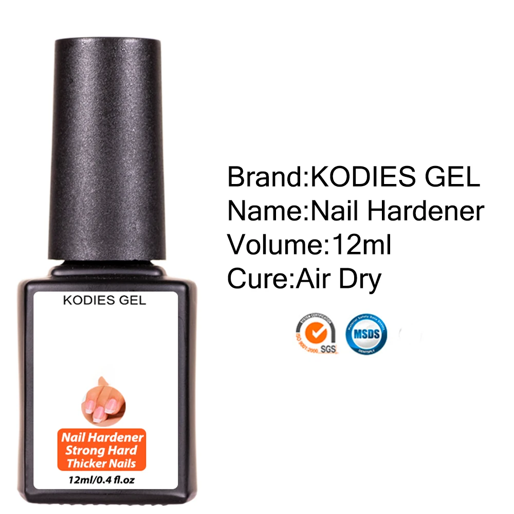 KODIES เจล Professional Nail Hardener น้ำมัน12ML สุขภาพความงามเล็บน้ำมัน Strengthener สำหรับปกป้องเล็บเท้านิ้วมือ