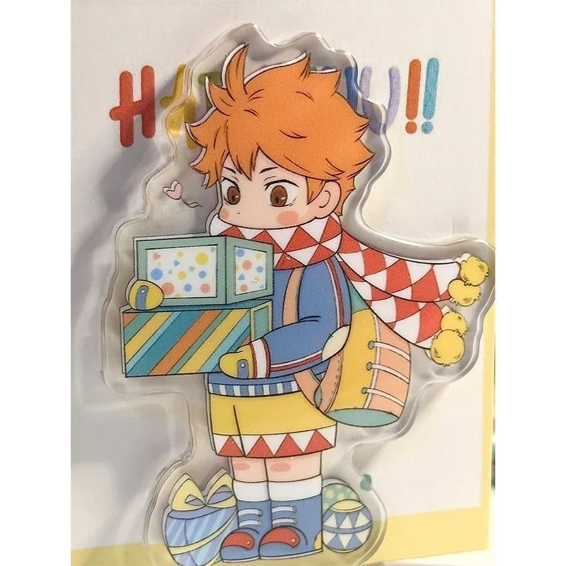 2026 New Haikyuu!! Acrylic Stand, Hinata Shoyo & Tobio Kageyama Desk Ornament, Stylish Anime Merch Desktop Display Stand view 4
