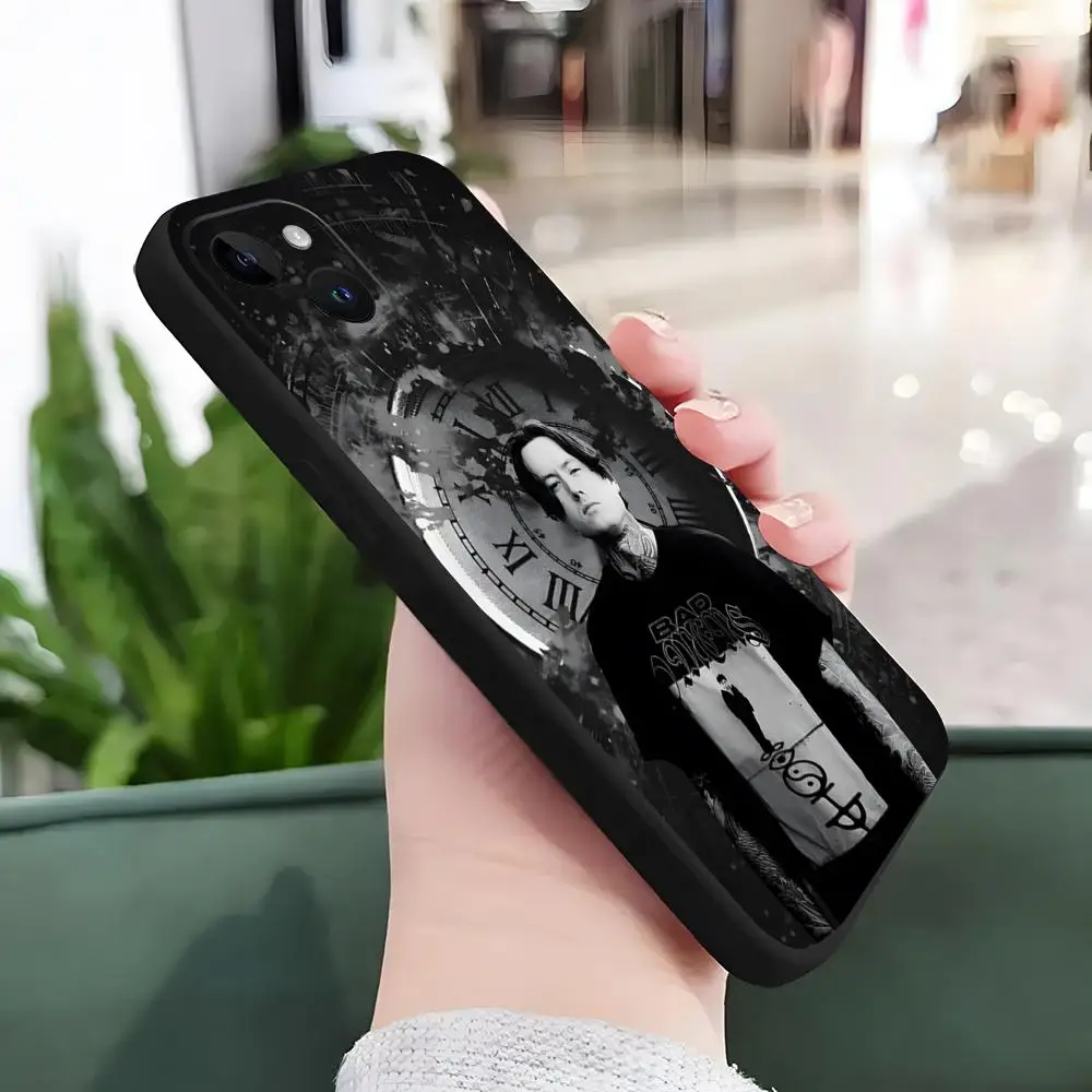Bad Omens Noah Handyhülle für iPhone 17 15 16 13 Pro Max 14 12 11 Air Xr X 8 7 6 Plus Luxus-Rückseite