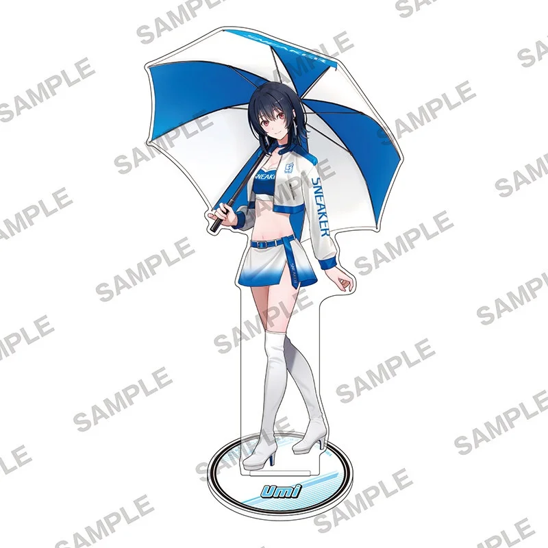 Sneaker Bunko Fair 2026: Summer‑Hued Race Queen Grand Prix Anime Acrylic Stand Model Figure Cosplay Plate Fans Keychain Gift