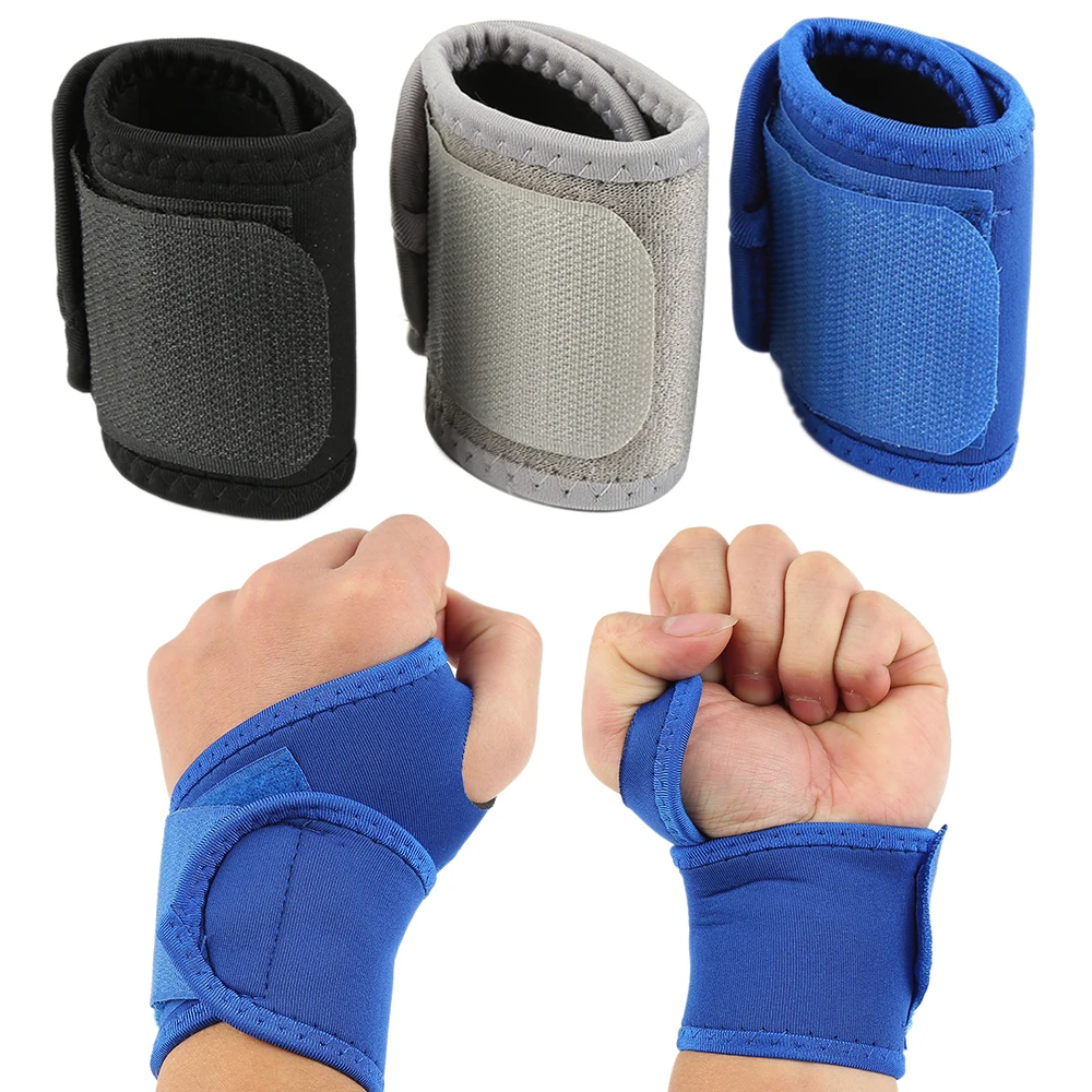 Tie Wrap Water Absorption Comfortable To Wear Strong Sticky Stabilize Wrist Support Sports Protection Comfortable 3 Colors Adult