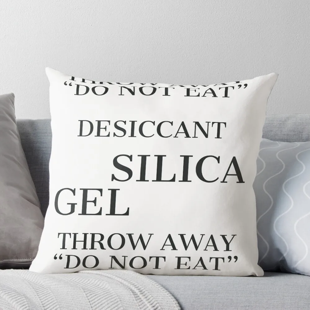 

Silica Gels Throw Pillow Pillows Aesthetic Sofa Cushion Cover