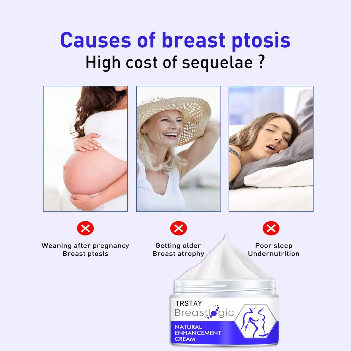 5G/15G/30G/50G/TRSTAY Breast Enhancement Cream, Making Our Breasts And Buttocks Bigger, Body Cream, Creating A Perfect Hourglass