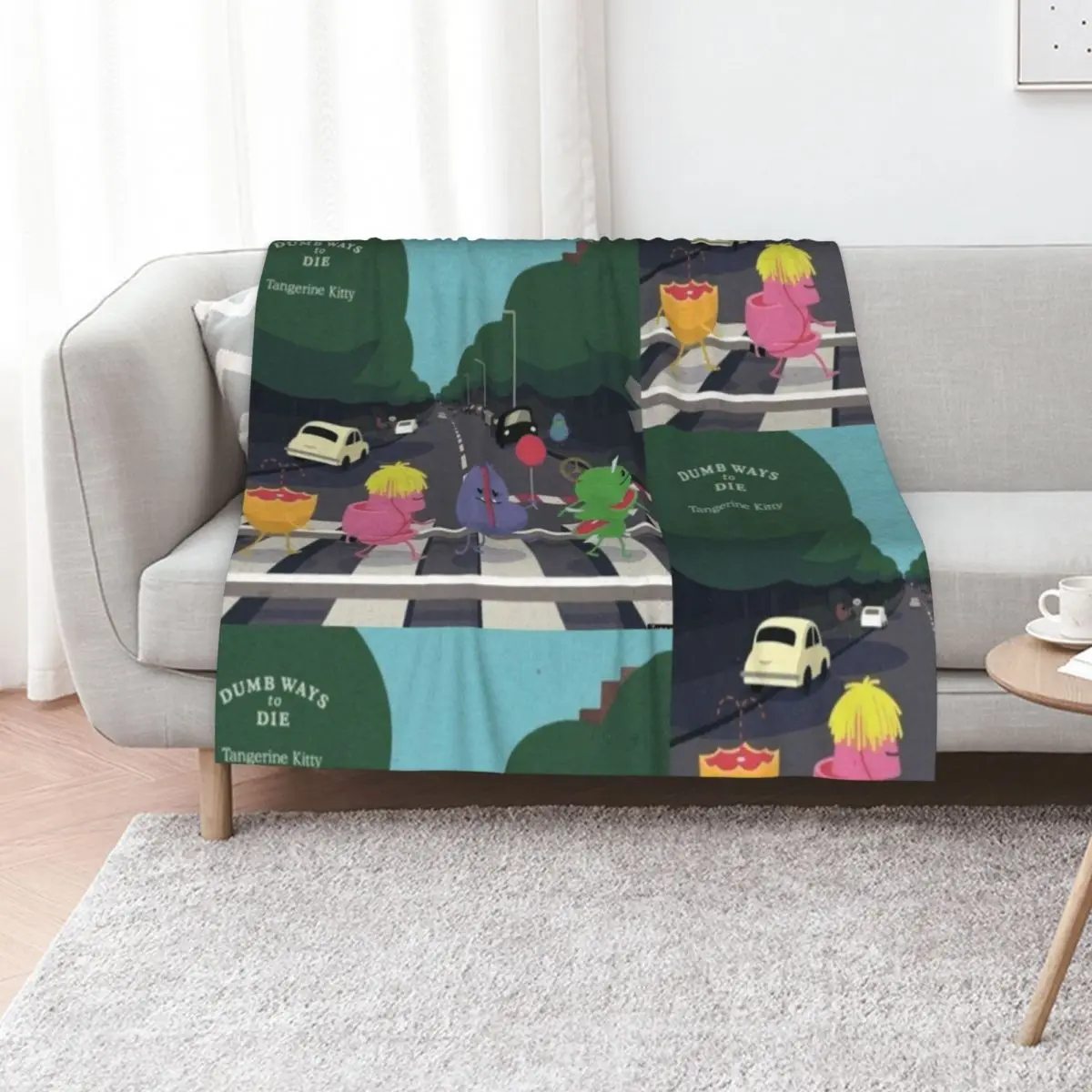 

Dumb Ways To Die Throw Blanket halloween Luxury Plush Fashion Sofas Blankets