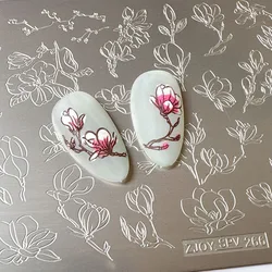XMQ NAIL ART STAMPING PLATES FLOWERS TEMPLATES BUTTERFLE IMAGEPLATE