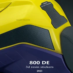2023 v strom 800de Accessories Motorcycle Tank Pad Protector 3D Epoxy Resin Sticker Kit For SUZUKI V-STROM 800DE 2023-