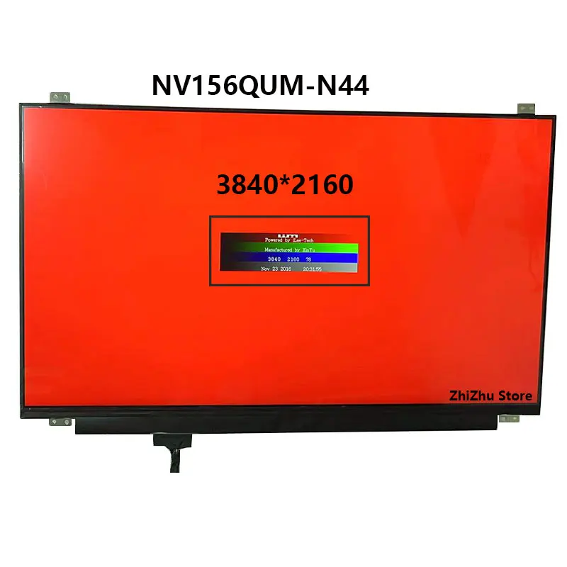 Imagem -02 - Display sem Toque para Lenovo Thinkpad Thinkpad T570 T580 P51s P52s 15.6 4k 3840x2160 40 Pinos Nv156qum-n44