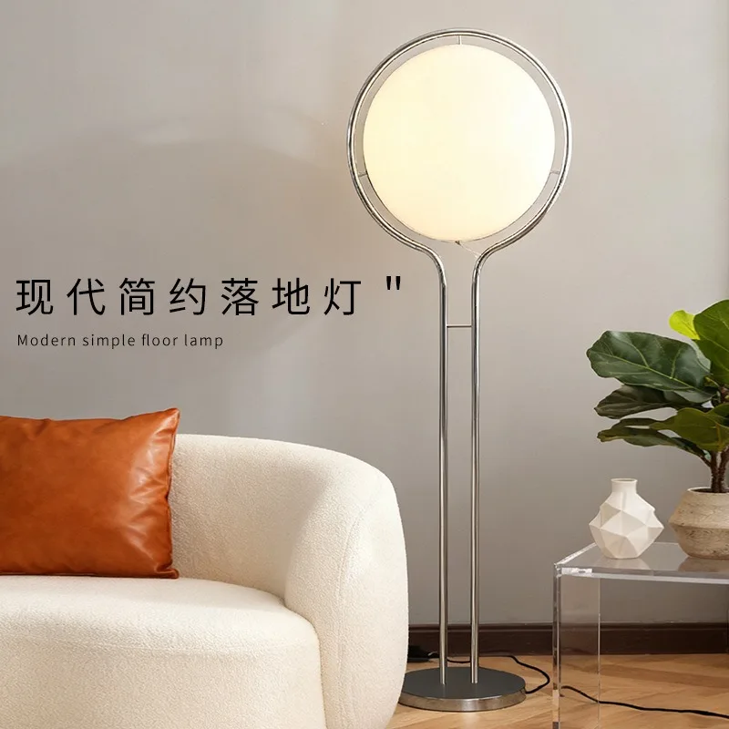Antique bedroom bedside lamp in the living room, designer high-end decorative standing lamp