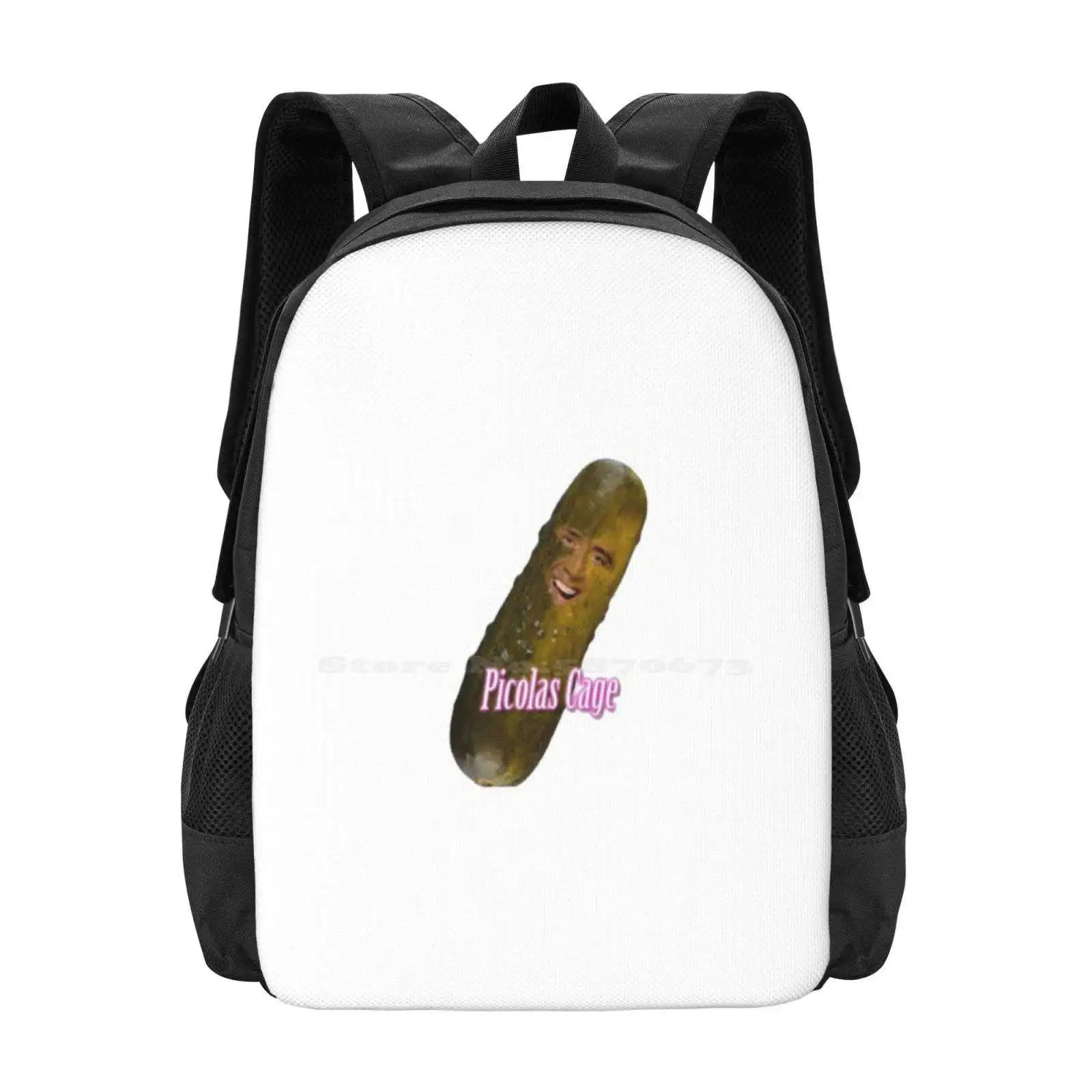 Picolas Cage Large Capacity School Backpack Laptop Bags Meme 37 Funny 25 Memes 14 Vine 12 Trending 9 Cute 7 7 Tumblr 7 7 Animal