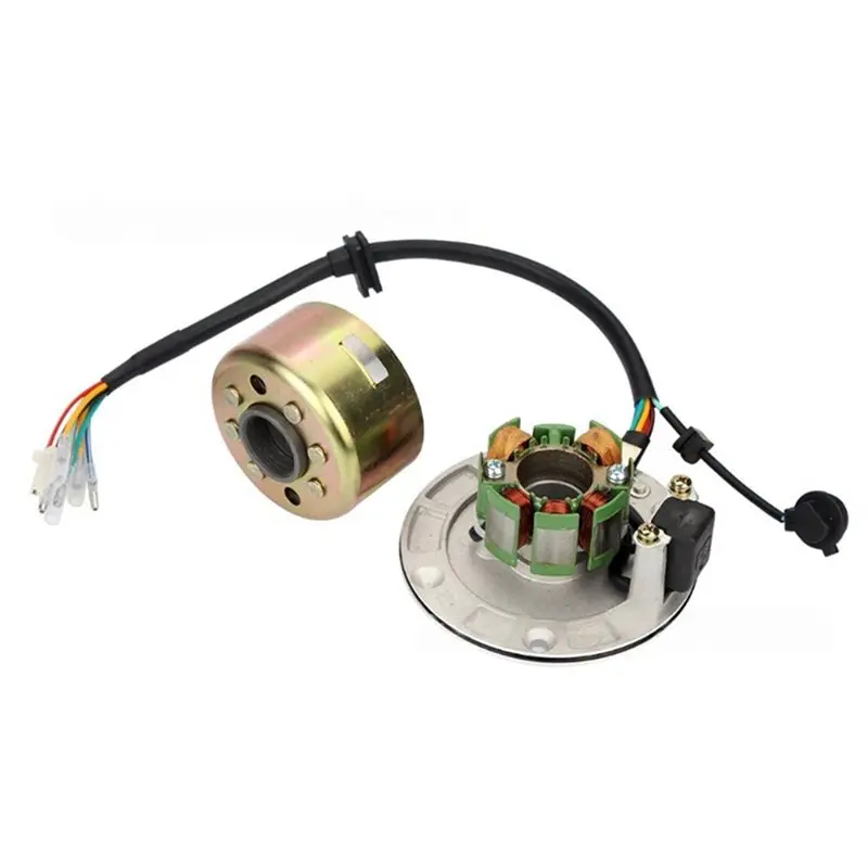 For Zongshen 150 150Cc Horizontal Engine AC Ignition Magneto Stator Rotor Kit Motorcycle Dirt Pit Bike Accessories