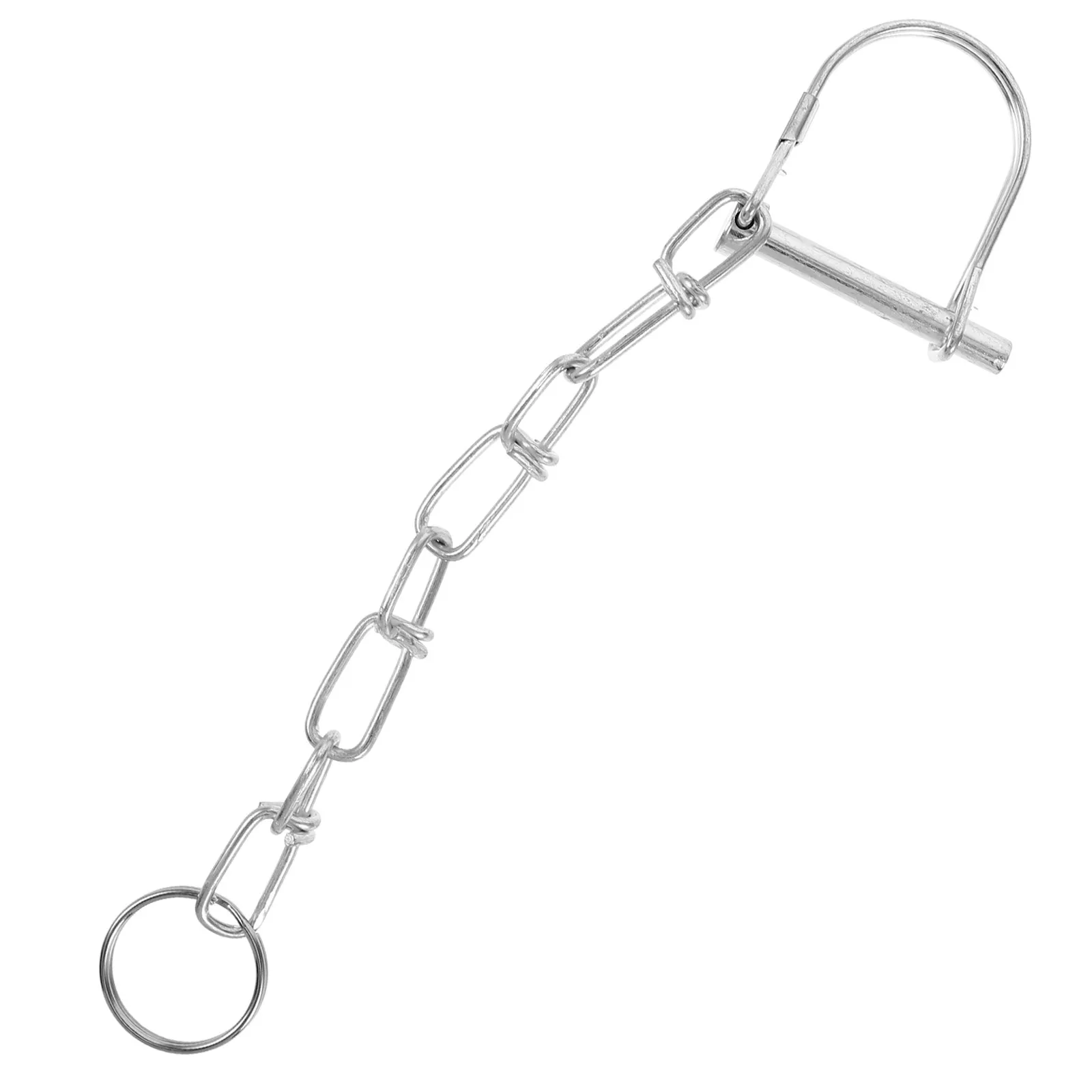 

Heavy Duty Safety Coupler Pin Galvanized Trailer Hitch Lock Locking Pin Clip for Trailer Couplers Farm Utility Lawn Towing
