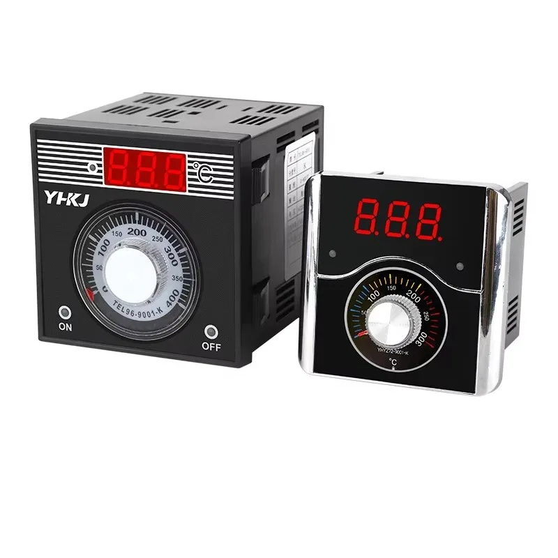 TEL72 TEL96 Digital Oven Temperature Controller Knob Thermostat 400 Degree 96x96mm 72x72mm Relay Output k Input 220V 380v
