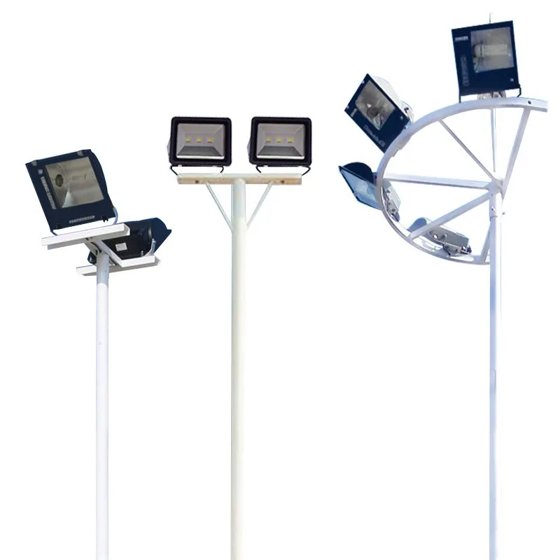 

6 meters 8 meters 10 meters led double-headed square high pole light, swimming pool basketball court lighting special light