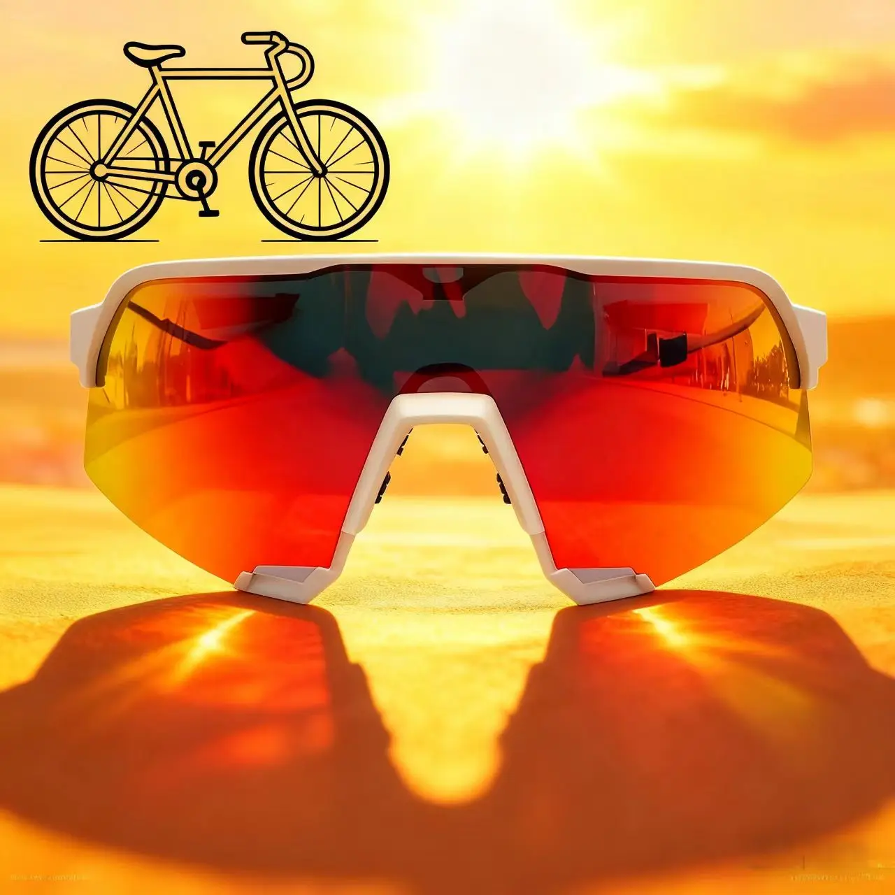 

Outdoor Sports Glasses Peter Cycling Sunglasses S3 Men Women road Mountain Bicycle Glasses Riding UV400 Bike Eyewear Goggles