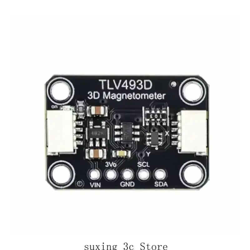 E8BE 4366 TLV493D I2C Interfaces Módulo magnitómetro triaxial Componente electrónico
