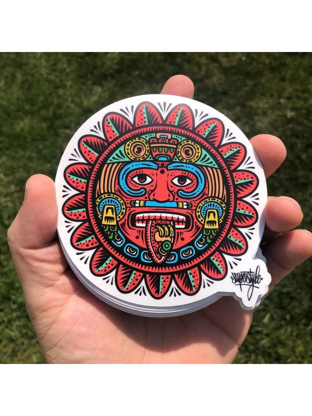 100pcs Custom Vinyl Stickers Print Cut Any Design Shape Laminated Waterproof Labels Logo Branding