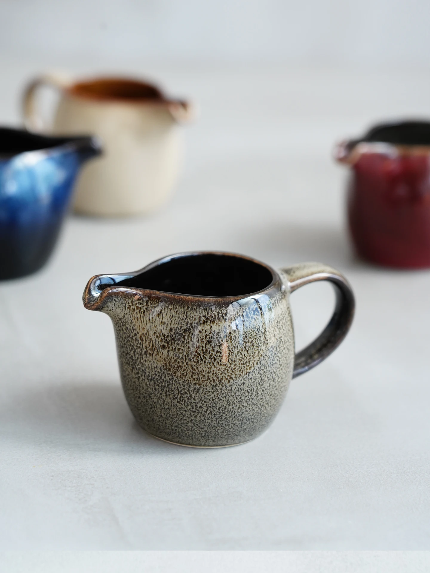 Sli Cerc Sauce Di, Taza para Salsa de Carne, Jarra para Leche y Café, Utensilios de Cocina Cercs, Suministros para Restaurantes y Bares, Porcelana Yan Change